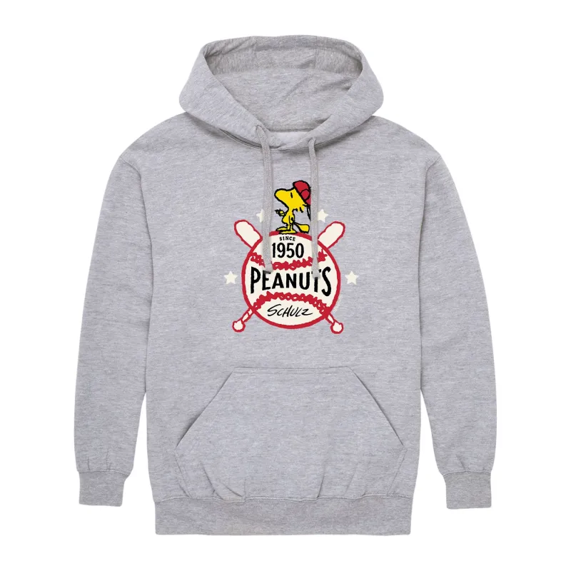 Peanuts - Peanuts Sports - Men's Pullover Hooded Fleece Sweatshirt sold by Zulily