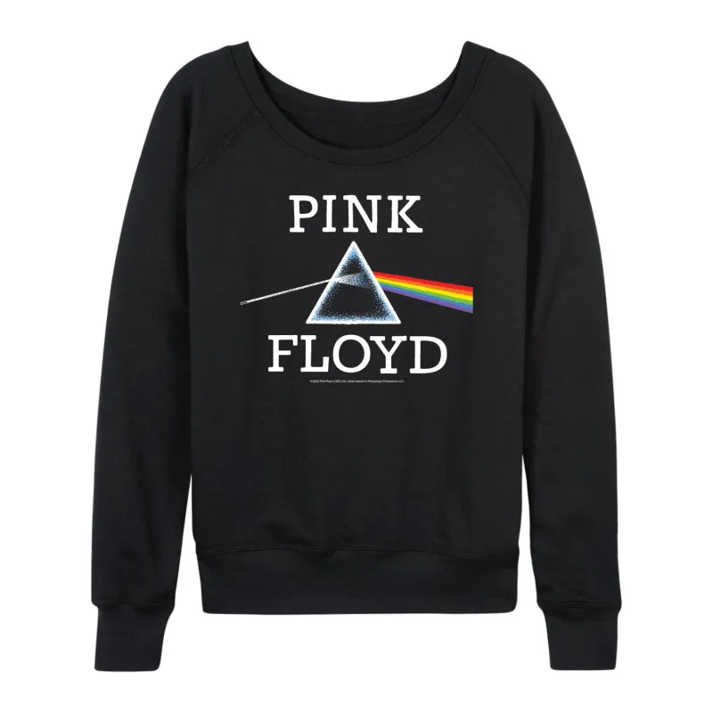 Pink Floyd - The Dark Side Of The Moon Hand Drawn - Women's Lightweight French Terry Long Sleeve Shirt sold by Zulily