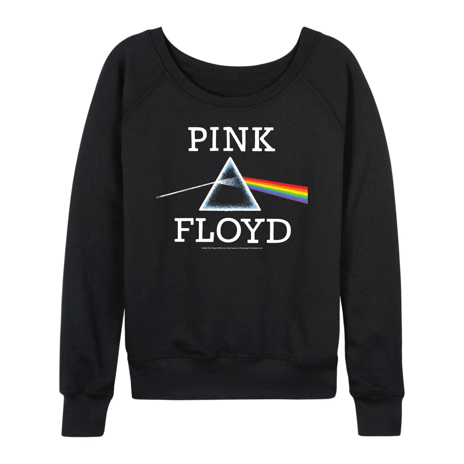 Pink Floyd - The Dark Side Of The Moon Hand Drawn - Women's Lightweight French Terry Long Sleeve Shirt sold by Zulily