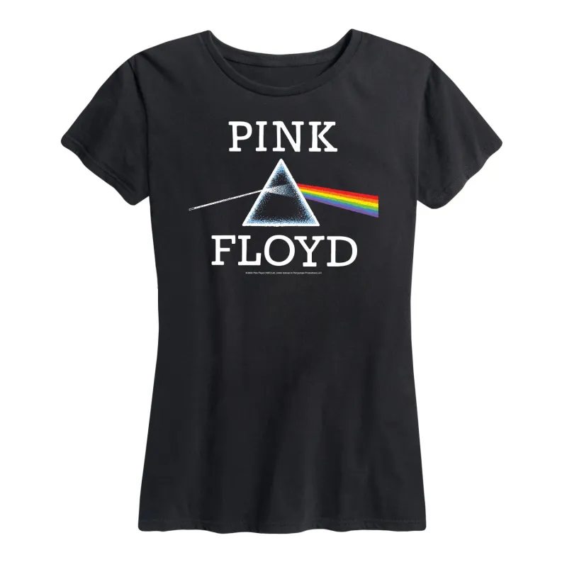 Pink Floyd - The Dark Side Of The Moon Hand Drawn - Women's Short Sleeve Graphic T-Shirt sold by Zulily