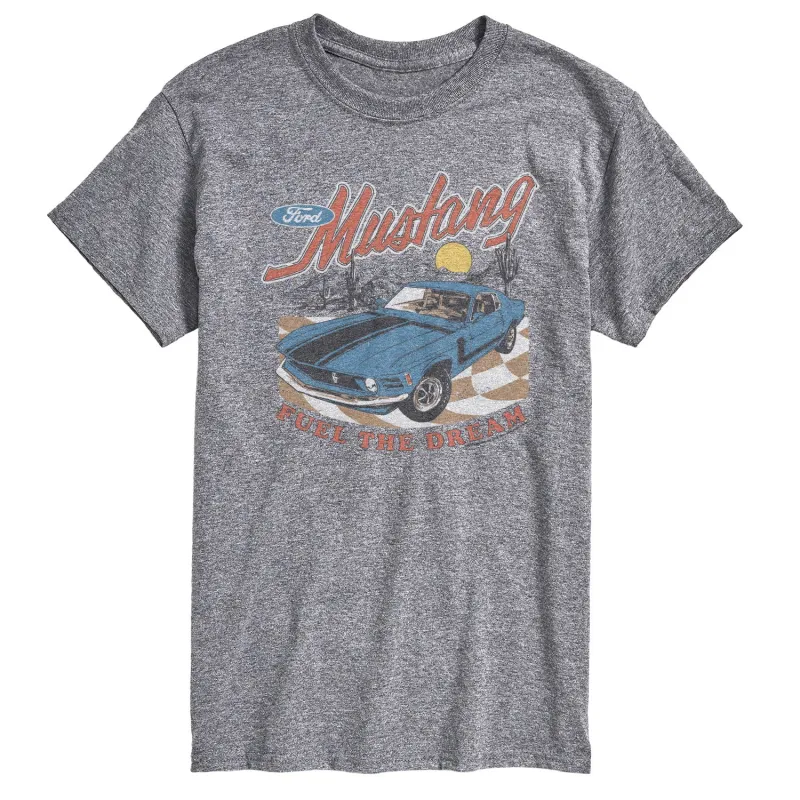 Ford - Mustang Fuel The Dream - Men's Short Sleeve T-Shirt sold by Zulily