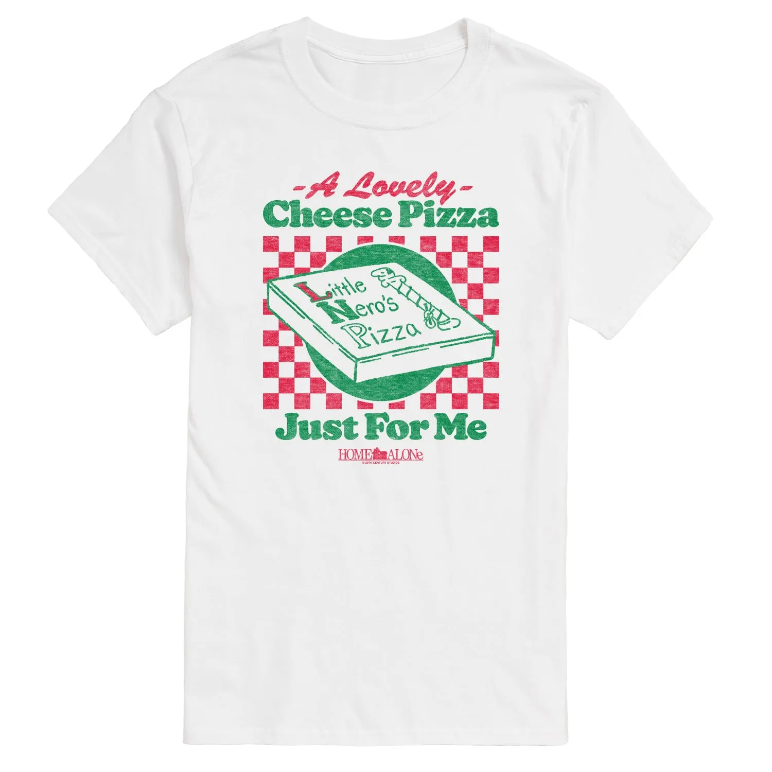 Home Alone - Lovely Cheese Pizza Just For Me-Men's Short Sleeve Graphic T-Shirt sold by Zulily product image thumbnail 2