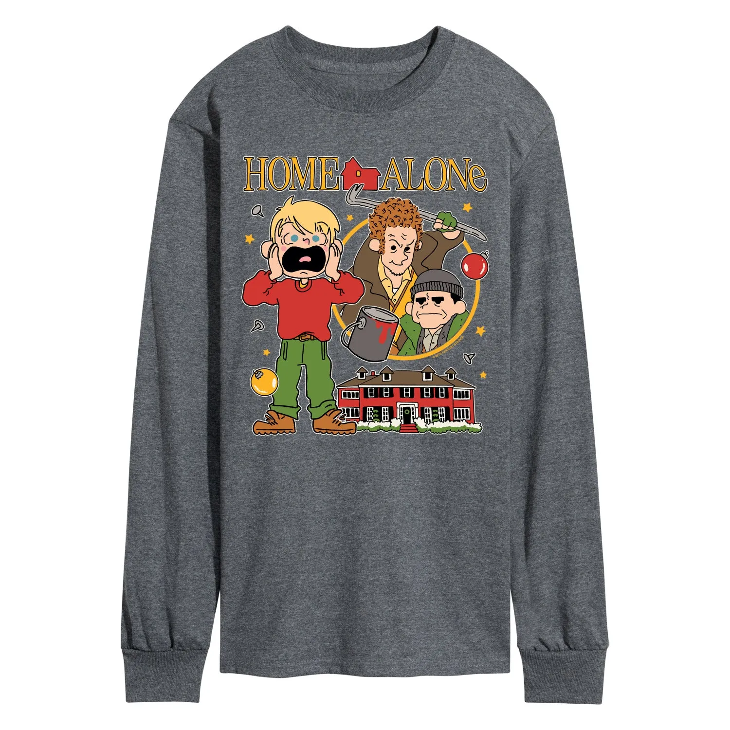 Home Alone - Collage-Men's Long Sleeve Graphic T-Shirt sold by Zulily product image thumbnail 2