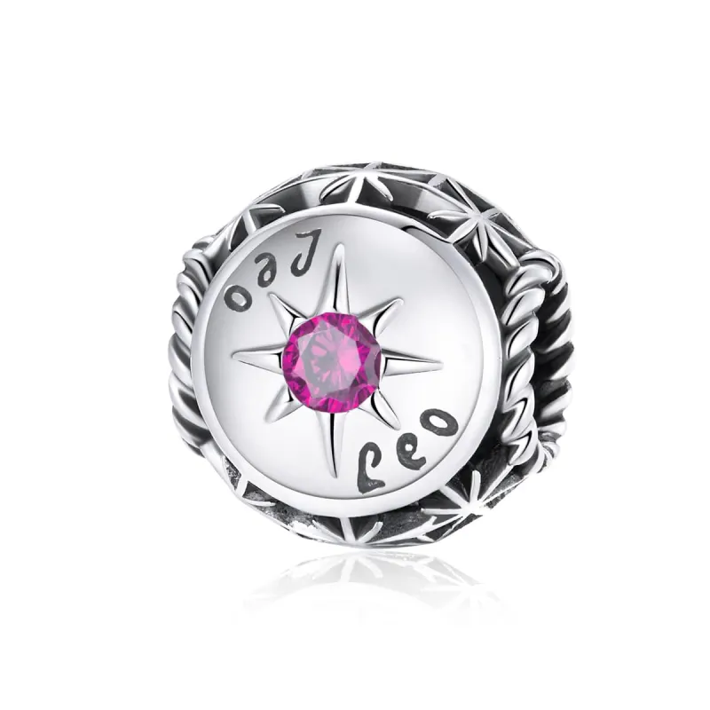 Ag Sterling - Leo Cubic Zirconia & Sterling Silver Zodiac Sign sold by Zulily