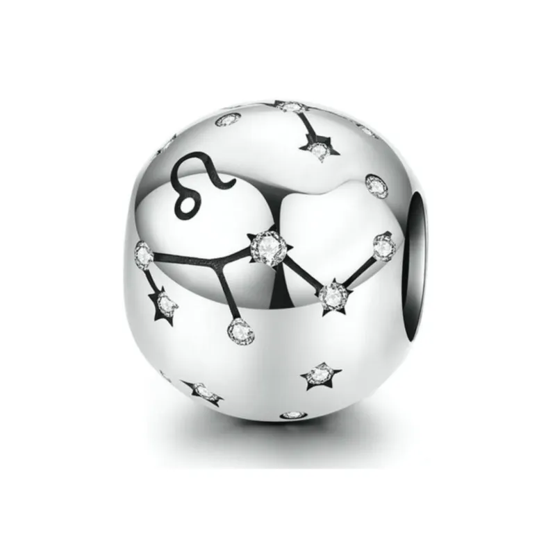 Ag Sterling - Leo Sterling Silver & CZ Zodiac Charm sold by Zulily
