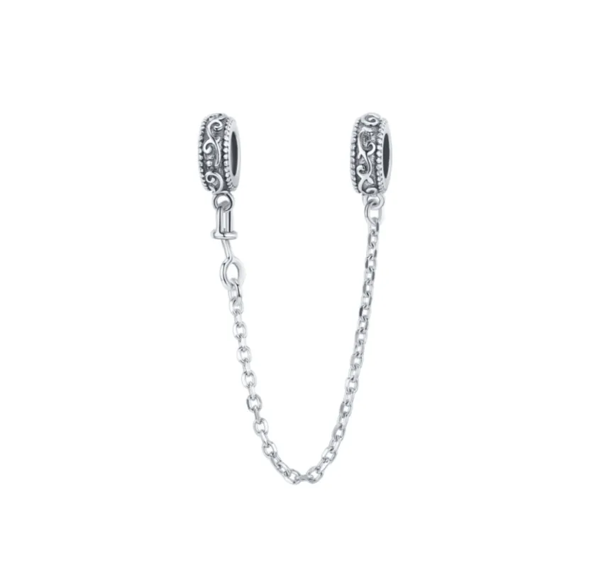 Ag Sterling Silver Vintage Chain Charm sold by Zulily
