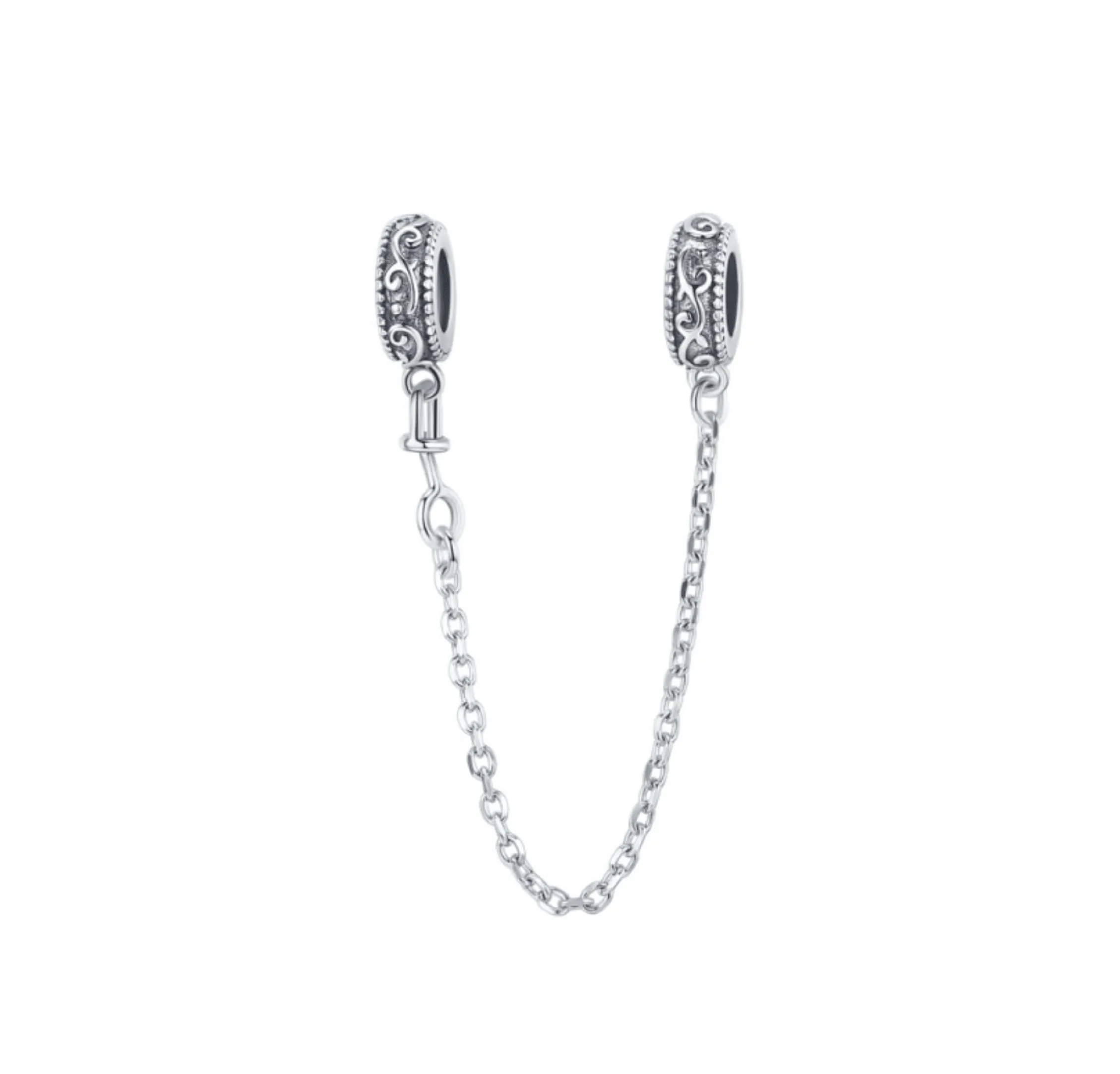 Ag Sterling Silver Vintage Chain Charm sold by Zulily