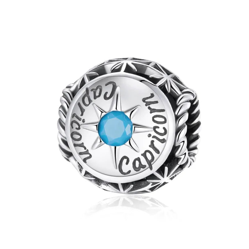 Ag Sterling - Capricorn Cubic Zirconia & Sterling Silver Zodiac Sign sold by Zulily