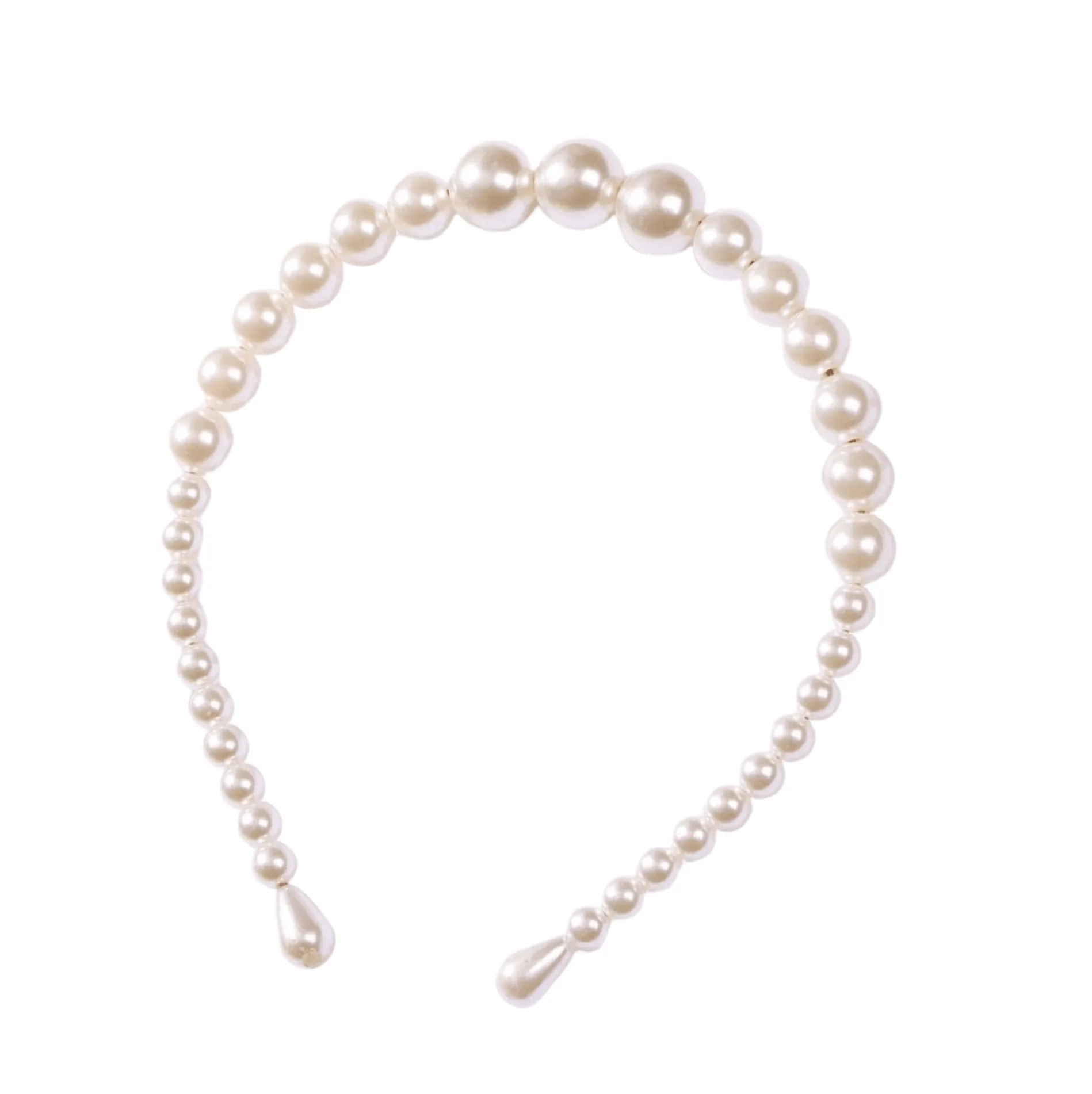 Imitation Pearl Headband sold by Zulily