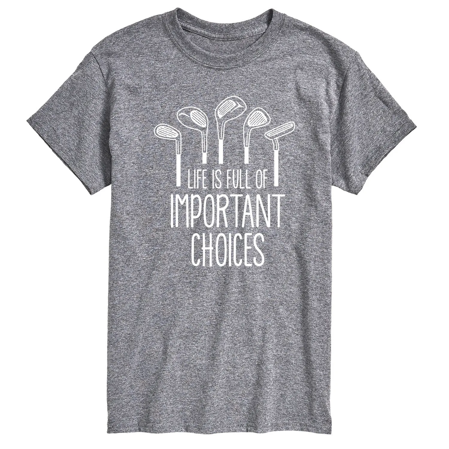 Instant Message - Life Is Full Of Important Choices - Men's Short Sleeve Graphic T-shirt sold by Zulily product image thumbnail 2