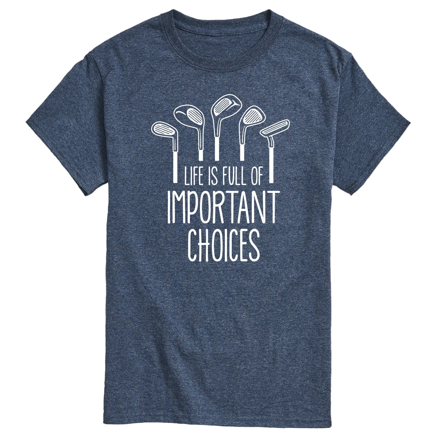 Instant Message - Life Is Full Of Important Choices - Men's Short Sleeve Graphic T-shirt sold by Zulily product image thumbnail 4