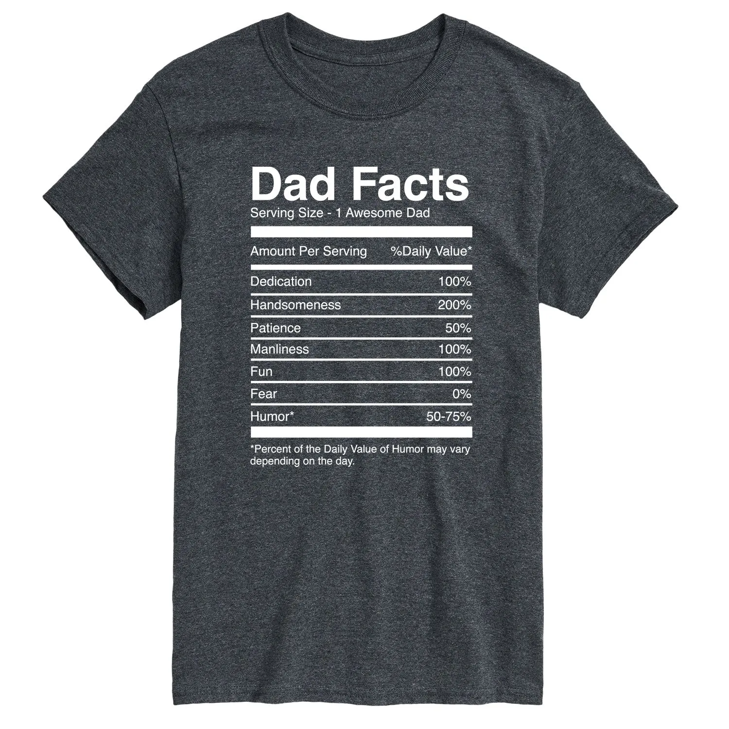 Instant Message - Dad Facts - Father's Day Gift - Men's Short Sleeve Graphic T-Shirt sold by Zulily product image thumbnail 2