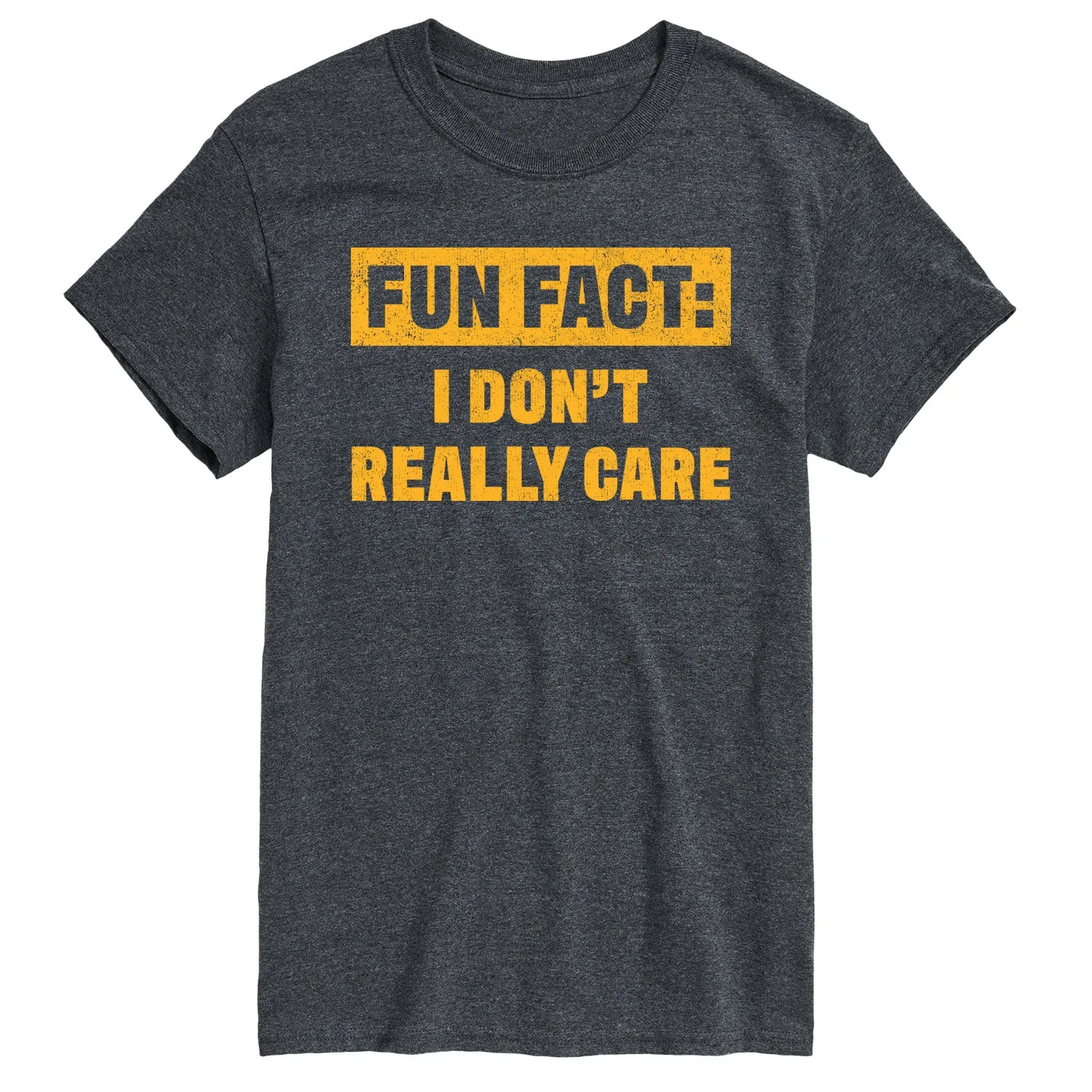 Instant Message - Funny I Dont Really Care - Adult SHORT SLEEVE T-shirt sold by Zulily product image thumbnail 4