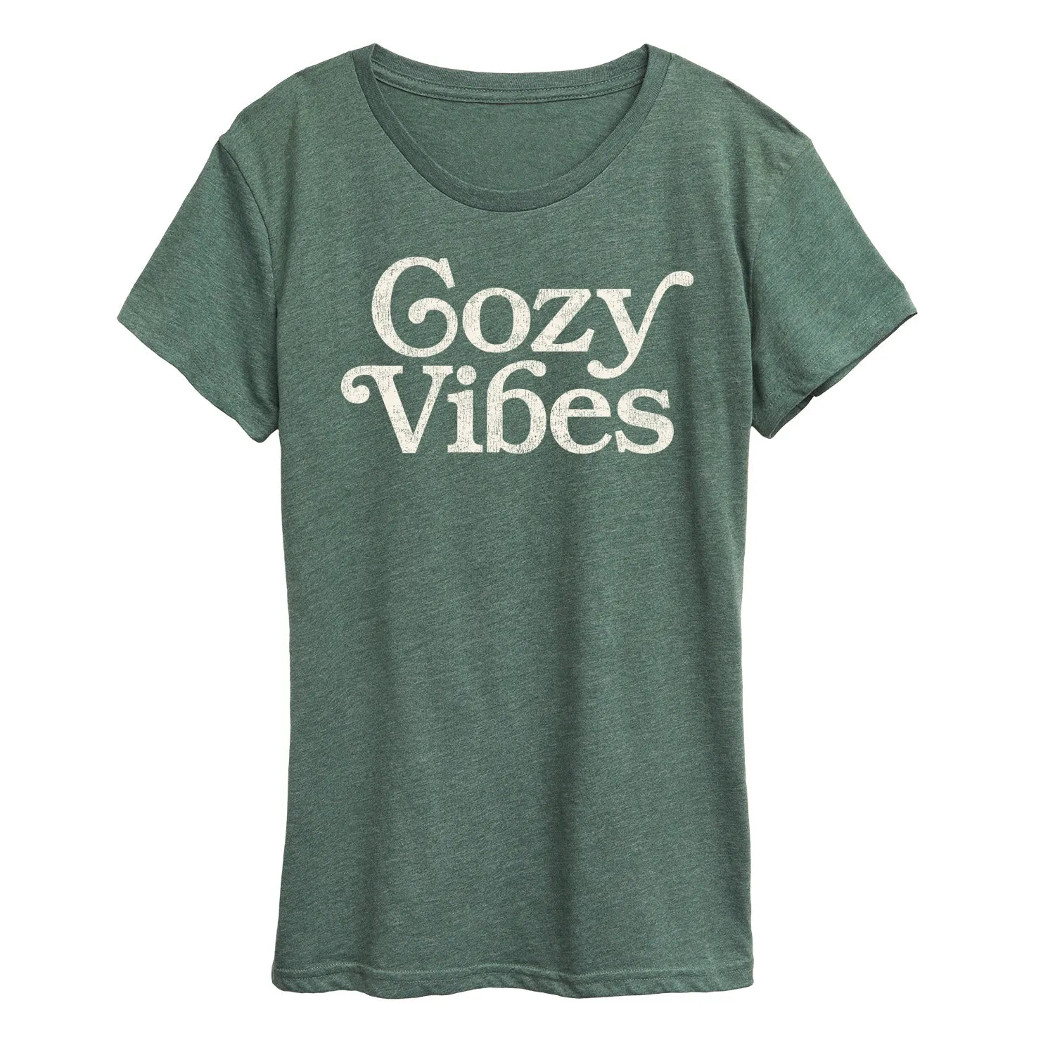 Instant Message - Cozy Vibes - Women's Short Sleeve Graphic T-Shirt sold by Zulily product image thumbnail 4
