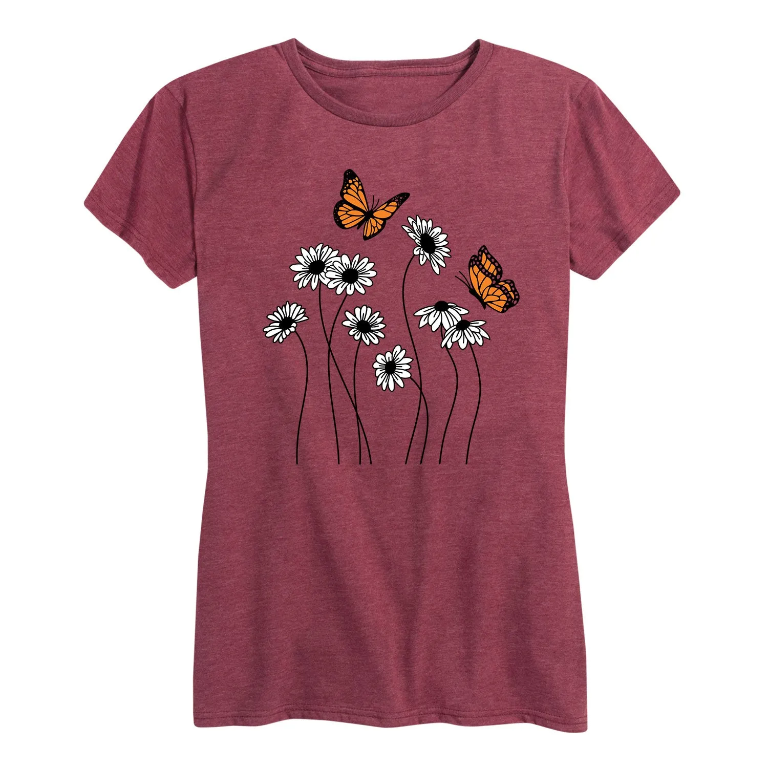 Instant Message - Wildflower Garden - Women's Short Sleeve Graphic T-Shirt sold by Zulily product image thumbnail 3
