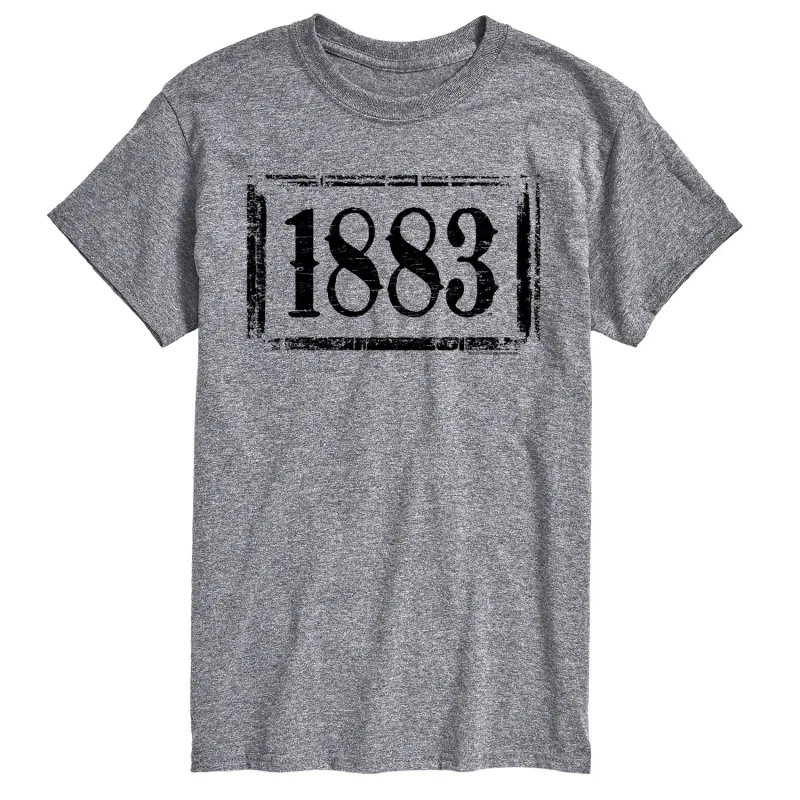 1883 - 1883 Logo - Men's Short Sleeve Graphic T-Shirt sold by Zulily