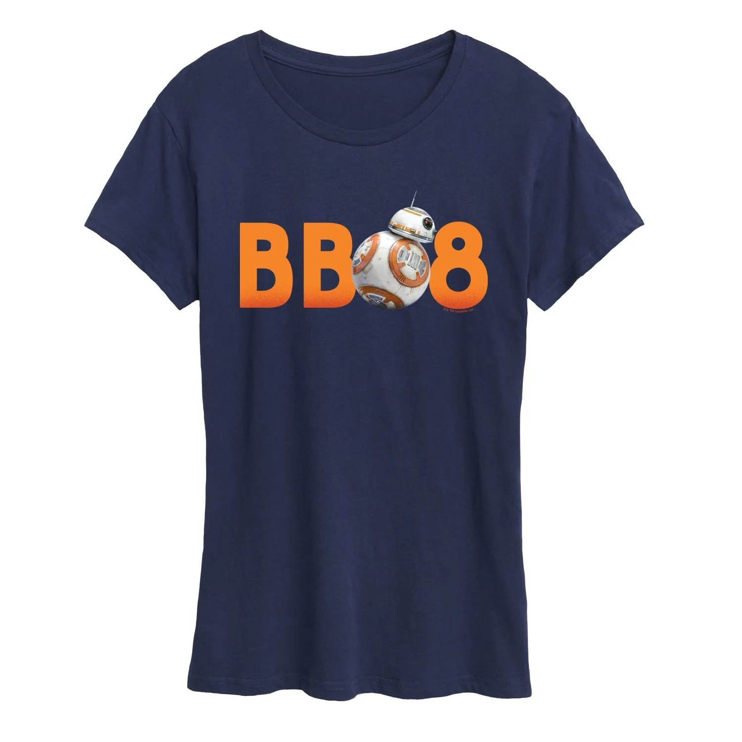 The Force Awakens - BB-8 Droid - Women's Short Sleeve Graphic T-Shirt sold by Zulily product image thumbnail 3