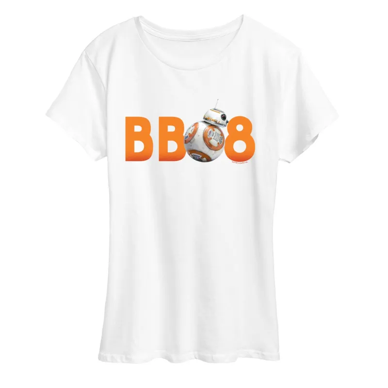 The Force Awakens - BB-8 Droid - Women's Short Sleeve Graphic T-Shirt sold by Zulily