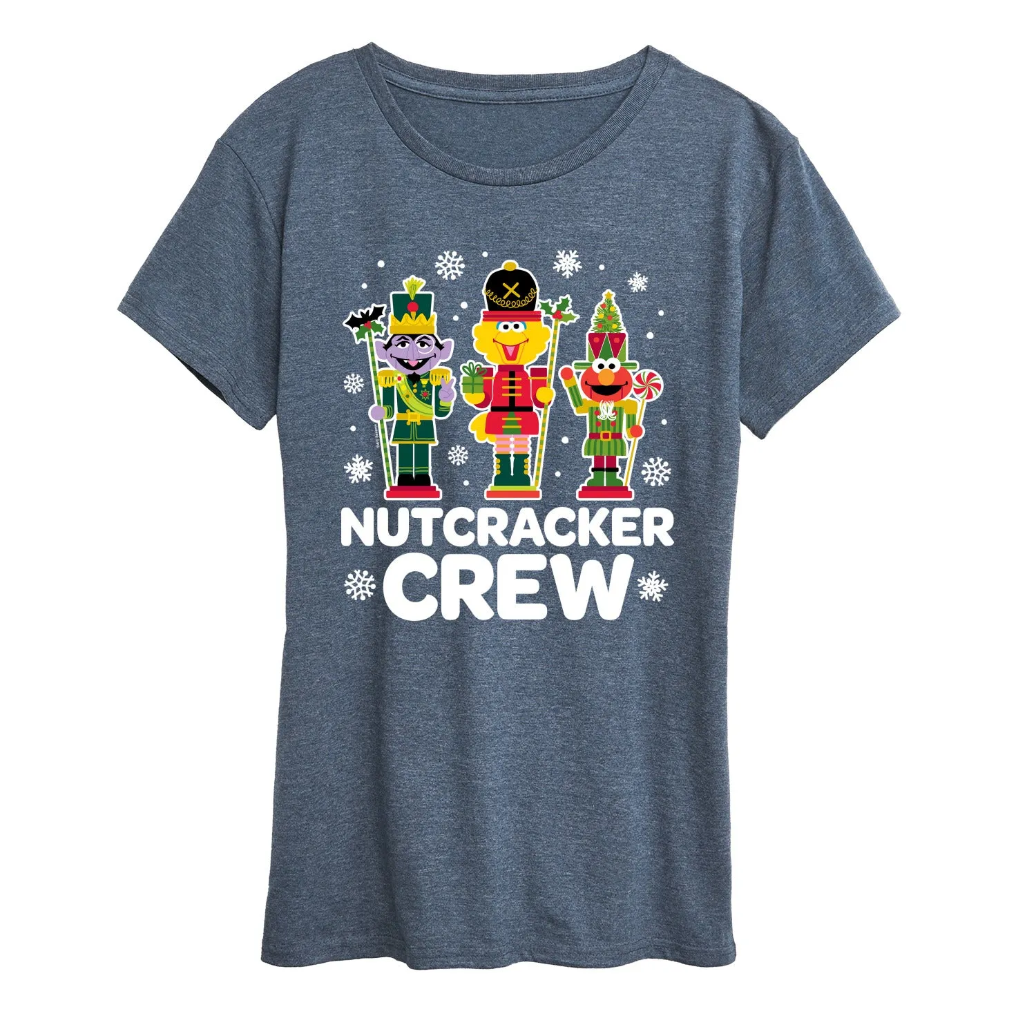 Sesame Street - Nutcracker Crew - Women's Short Sleeve Graphic T-shirt sold by Zulily product image thumbnail 4
