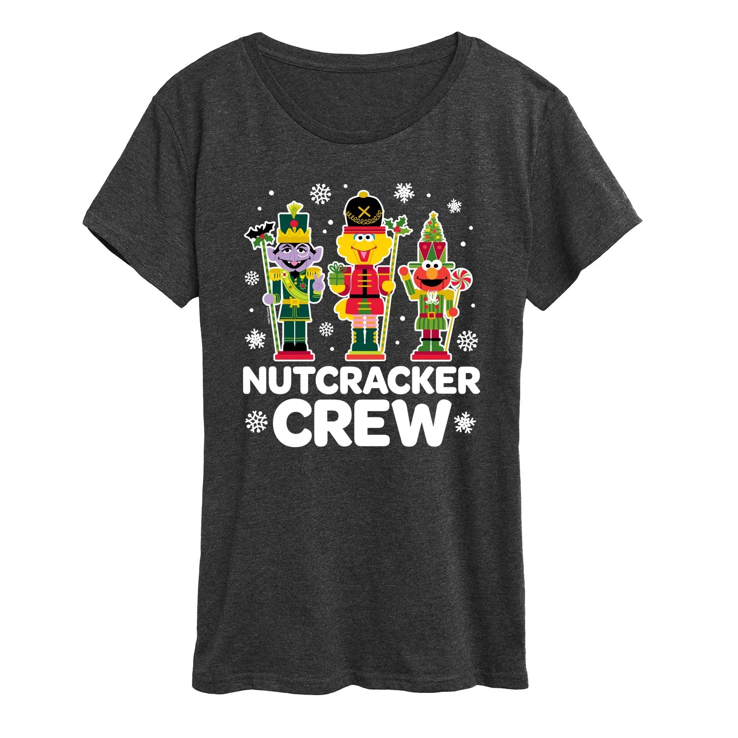 Sesame Street - Nutcracker Crew - Women's Short Sleeve Graphic T-shirt sold by Zulily product image thumbnail 5
