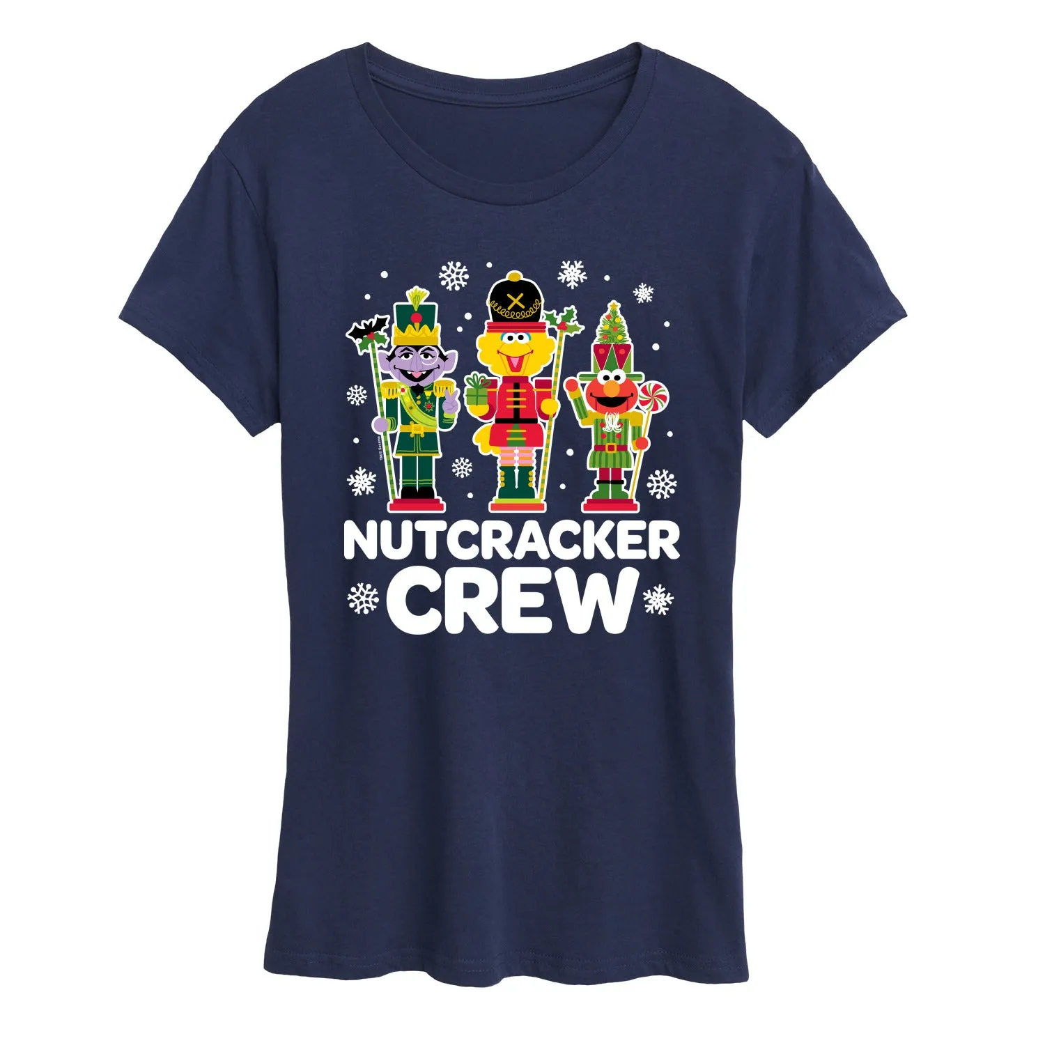 Sesame Street - Nutcracker Crew - Women's Short Sleeve Graphic T-shirt sold by Zulily product image thumbnail 2