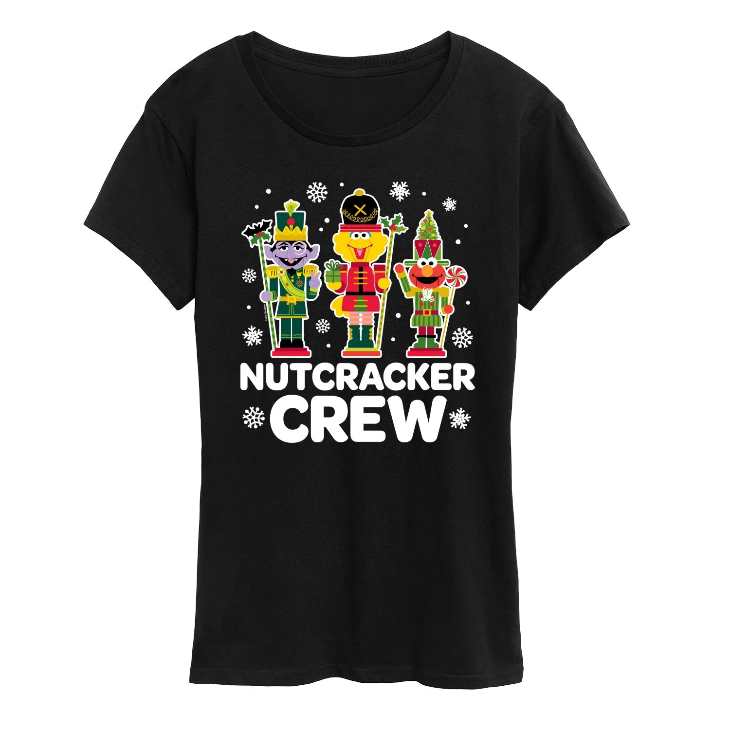 Sesame Street - Nutcracker Crew - Women's Short Sleeve Graphic T-shirt sold by Zulily product image thumbnail 3