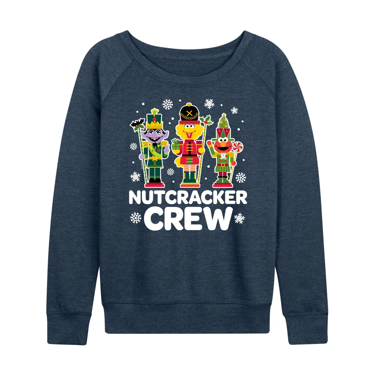 Sesame Street - Nutcracker Crew- Women's French Terry Long Sleeve Pullover sold by Zulily product image thumbnail 3
