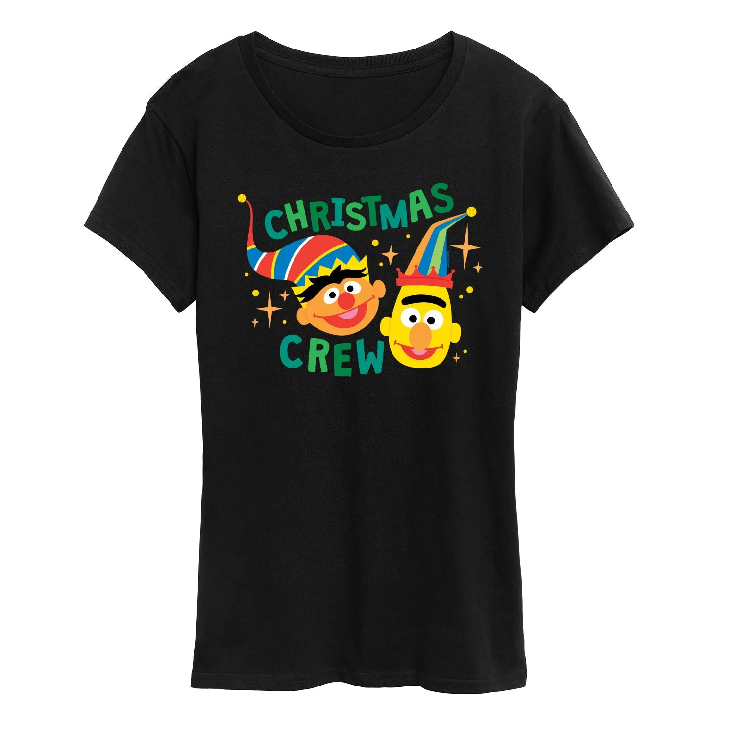Sesame Street - Christmas Crew - Women's Short Sleeve Graphic T-shirt sold by Zulily product image thumbnail 2