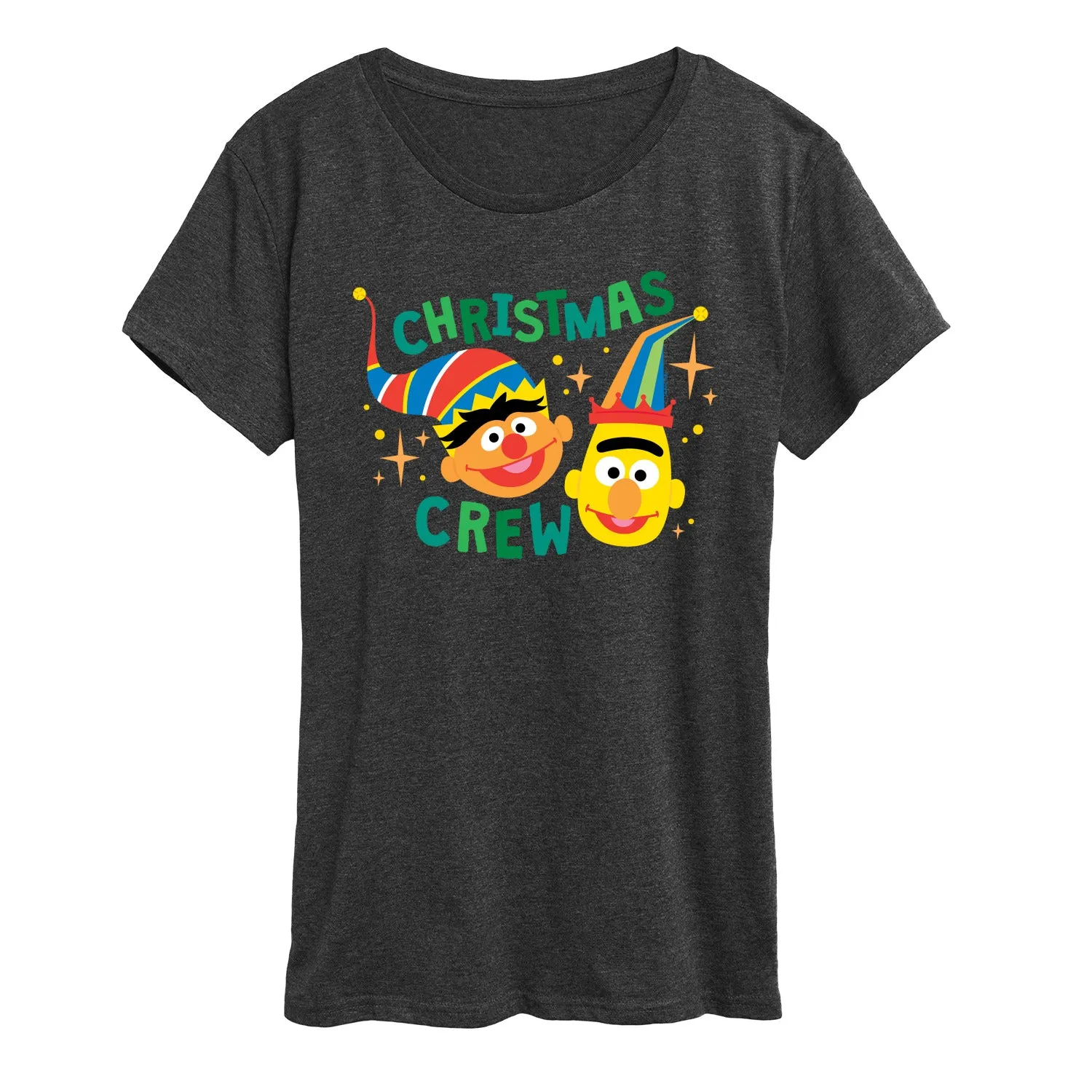 Sesame Street - Christmas Crew - Women's Short Sleeve Graphic T-shirt sold by Zulily product image thumbnail 3