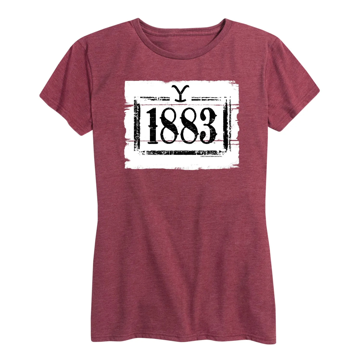 1883 - 1883 Wood Sign - Women's Short Sleeve Graphic T-Shirt sold by Zulily product image thumbnail 5