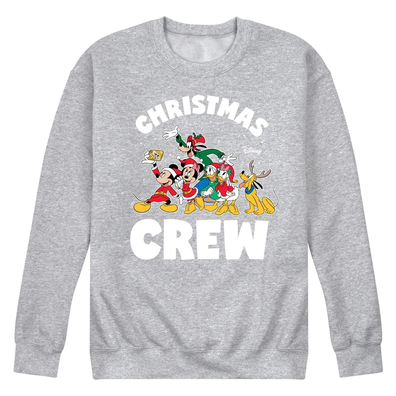Disney - Christmas Crew - Men's Crew Fleece Sweatshirt Sweatshirt sold by Zulily
