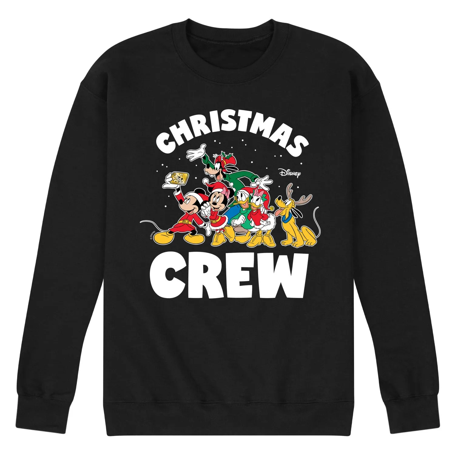 Disney - Christmas Crew - Men's Crew Fleece Sweatshirt Sweatshirt sold by Zulily product image thumbnail 2