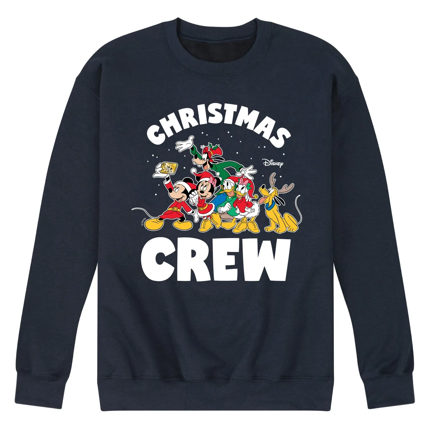 Disney - Christmas Crew - Men's Crew Fleece Sweatshirt Sweatshirt sold by Zulily product image thumbnail 3