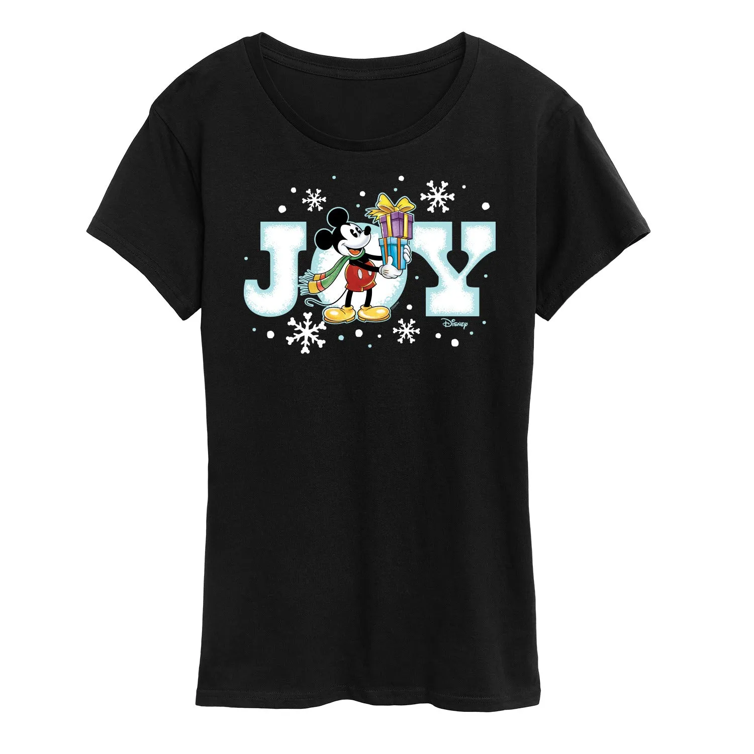 Disney - Joy Mickey - Women's Short Sleeve Graphic T-Shirt sold by Zulily product image thumbnail 2