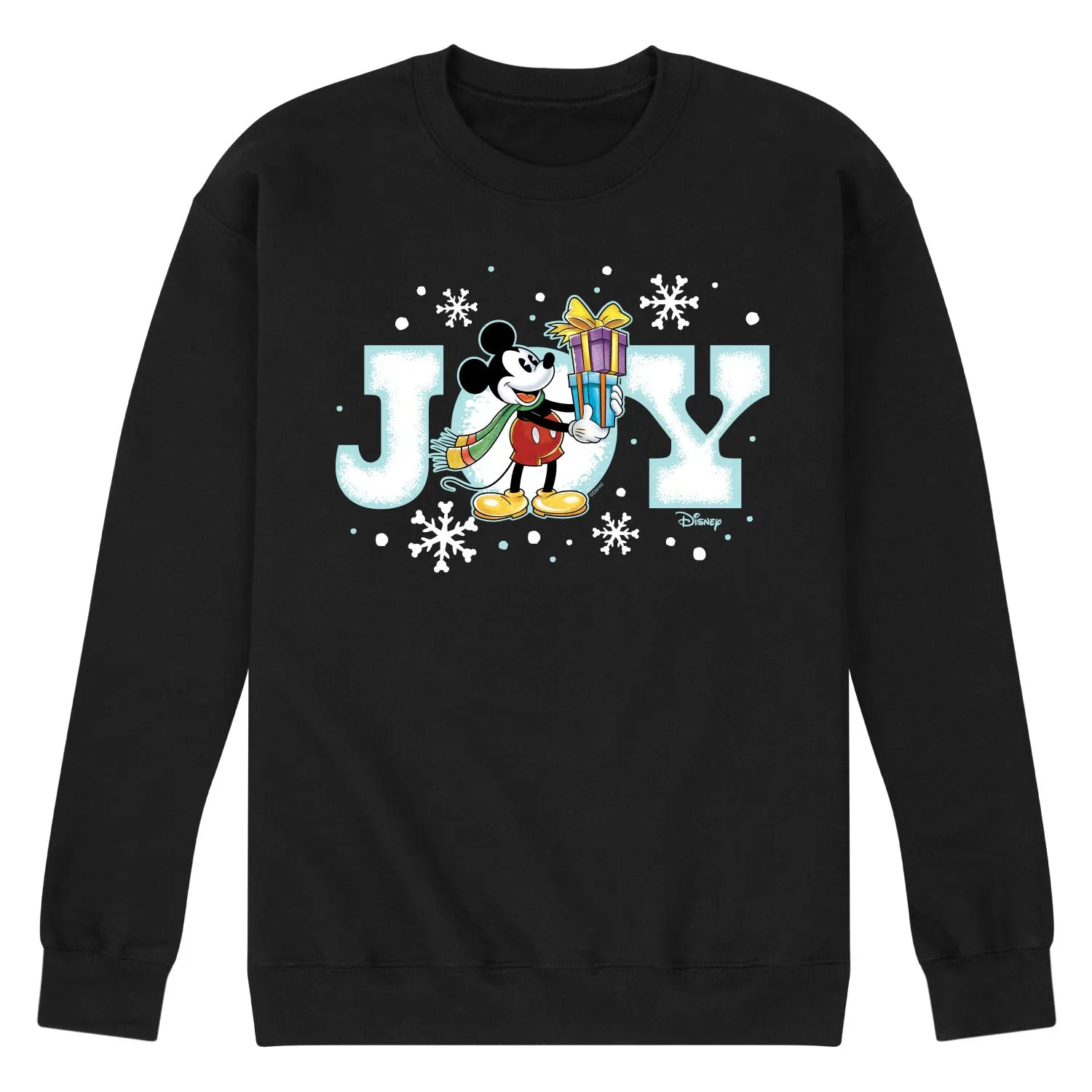 Disney - Joy Mickey - Men's Crew Fleece Sweatshirt Sweatshirt sold by Zulily product image thumbnail 2