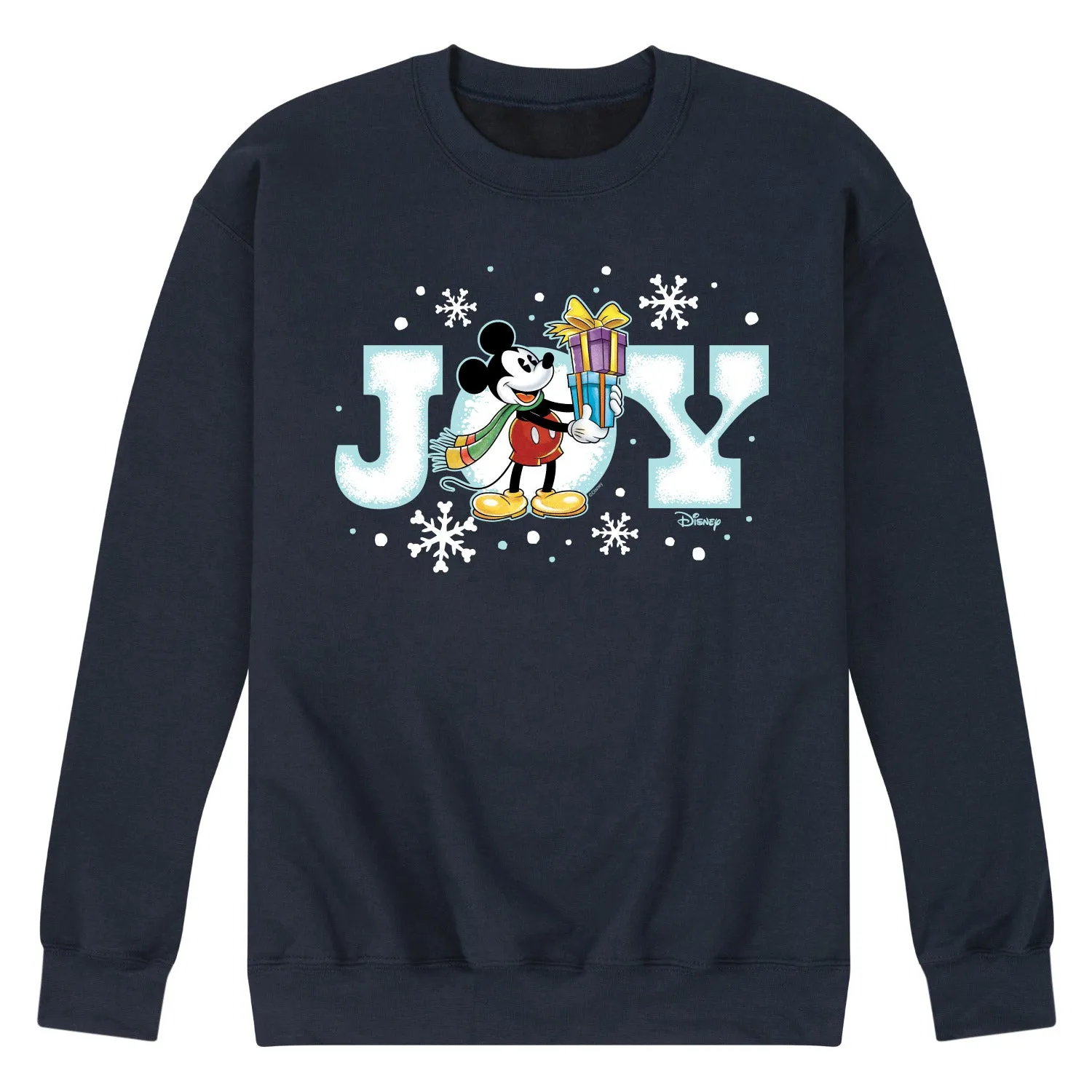 Disney - Joy Mickey - Men's Crew Fleece Sweatshirt Sweatshirt sold by Zulily
