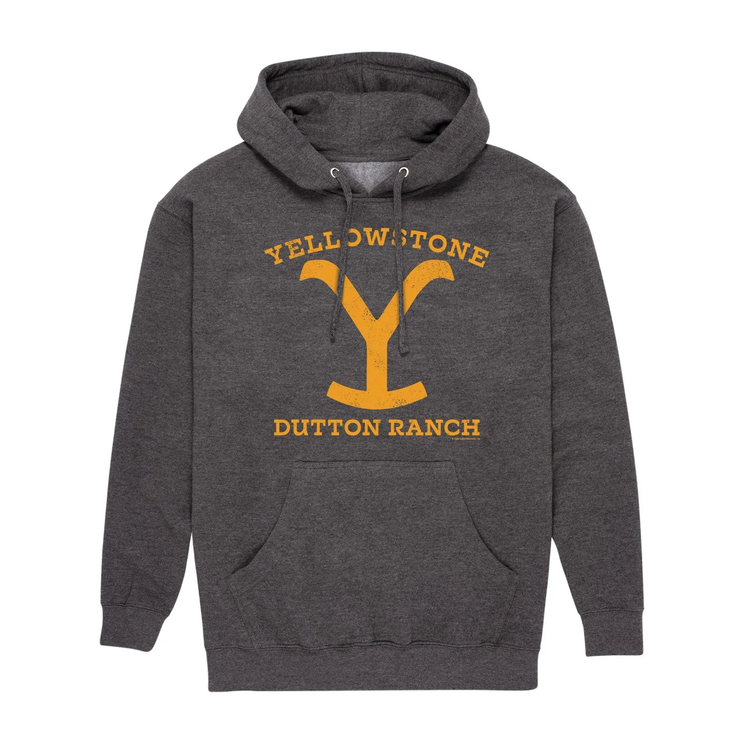 Yellowstone - Yellowstone Dutton Bravado Gold - Men's Pullover Hooded Fleece Sweatshirt sold by Zulily