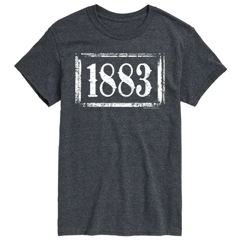 1883 - 1883 Logo - Men's Short Sleeve Graphic T-Shirt sold by Zulily