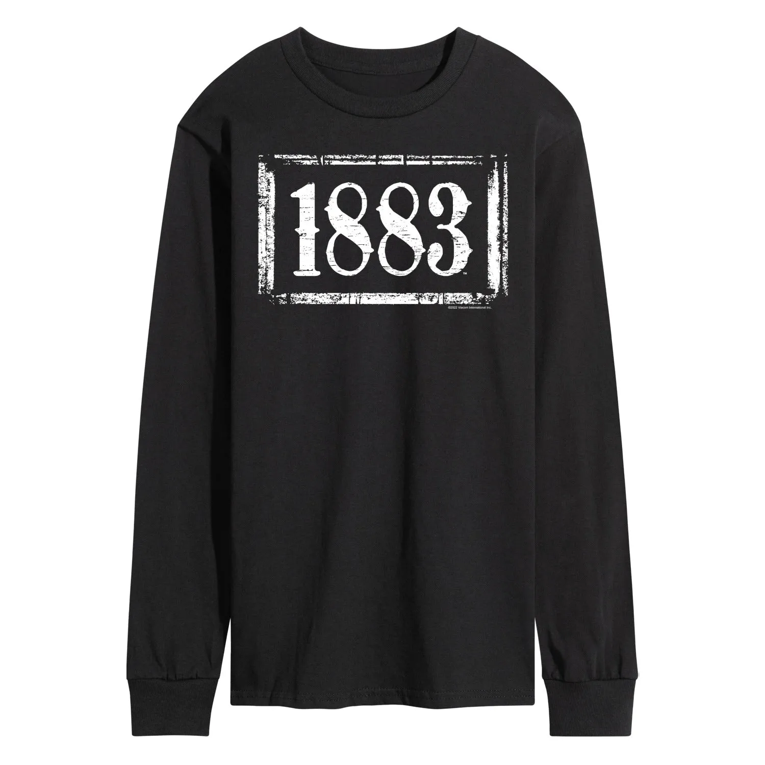 1883 - 1883 Logo - Men's Long Sleeve Graphic T-Shirt sold by Zulily