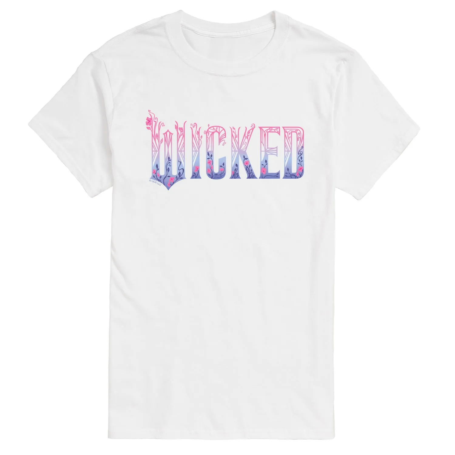 Wicked: Part 2 - Floral Ombre Logo - Men's Short Sleeve Graphic T-Shirt sold by Zulily product image thumbnail 2