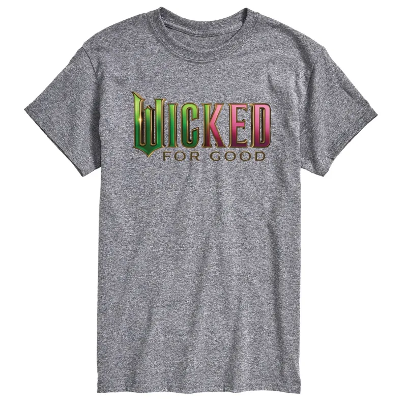 Wicked: Part 2 -  For Good Logo - Men's Short Sleeve Graphic T-Shirt sold by Zulily