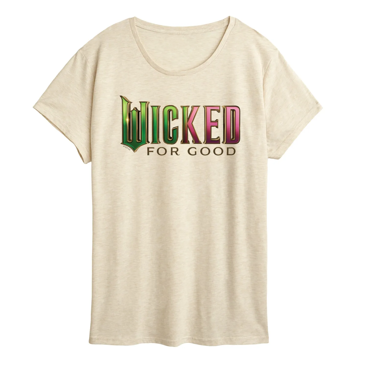 Wicked: Part 2 - For Good Logo - Women's Short Sleeve Graphic T-Shirt sold by Zulily