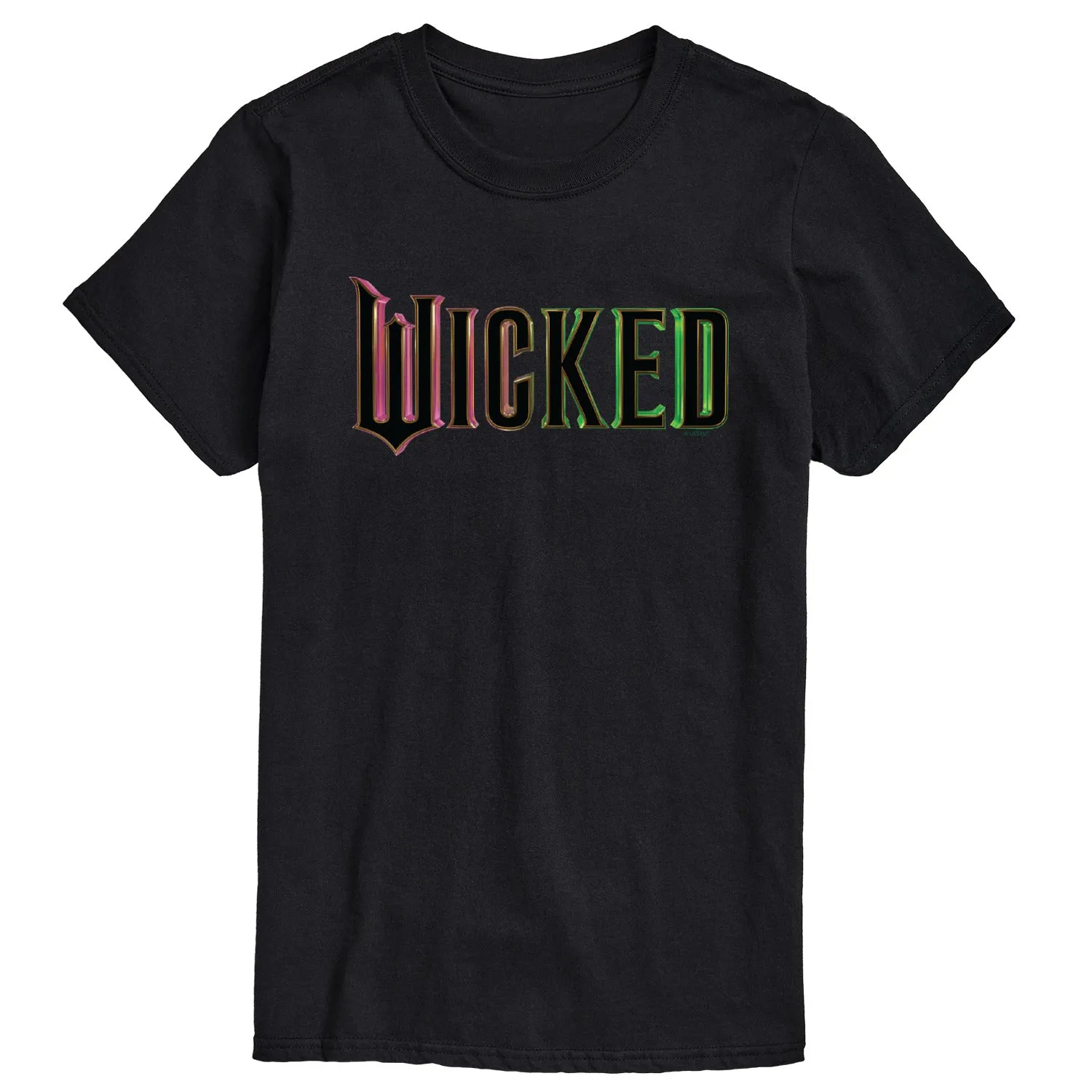 Wicked - theatrical Rainbow Logo - Men's Short Sleeve Graphic T-Shirt sold by Zulily product image thumbnail 2
