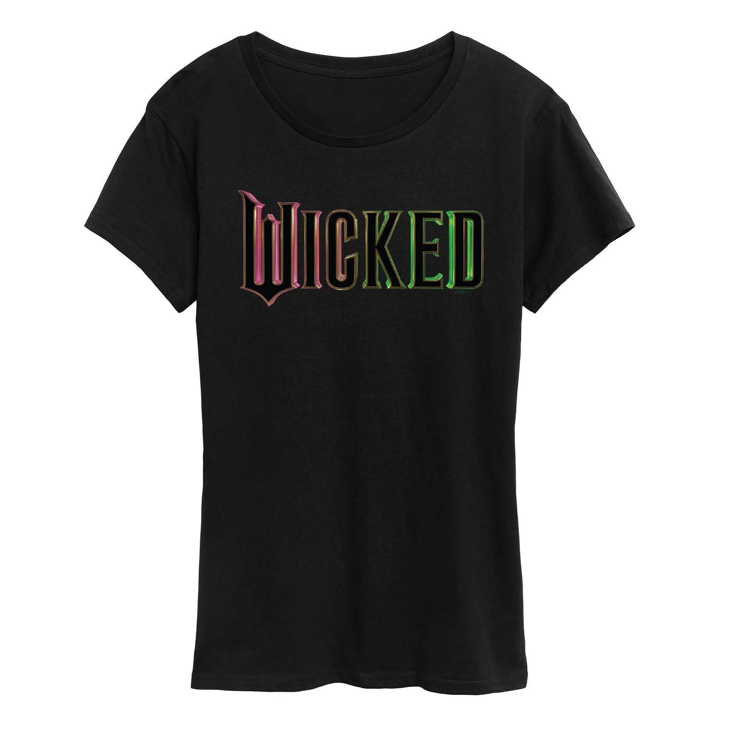 Wicked - Theatrical Rainbow Logo - Women's Short Sleeve Graphic T-Shirt sold by Zulily product image thumbnail 2
