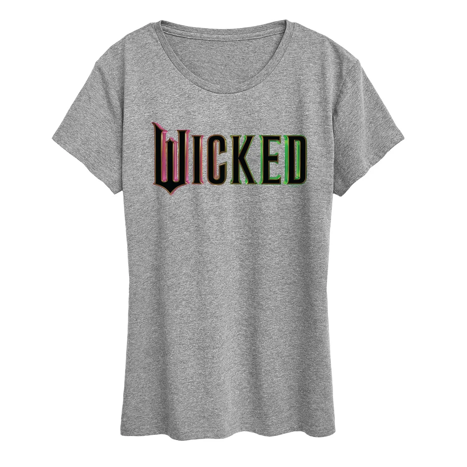 Wicked - Theatrical Rainbow Logo - Women's Short Sleeve Graphic T-Shirt sold by Zulily product image thumbnail 3