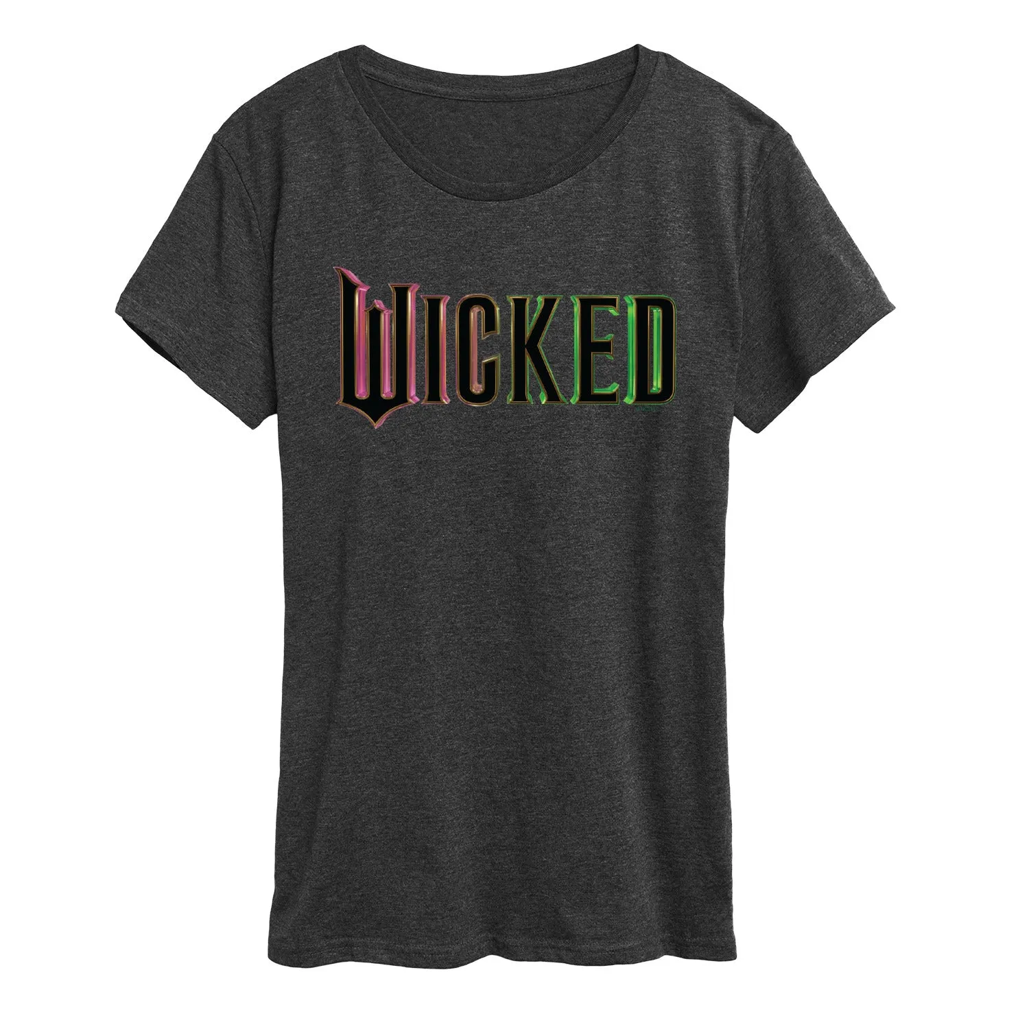 Wicked - Theatrical Rainbow Logo - Women's Short Sleeve Graphic T-Shirt sold by Zulily product image thumbnail 2