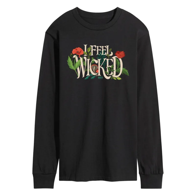Wicked: Part 2 - Elphaba - Men's Long Sleeve Graphic T-Shirt made by Zulily