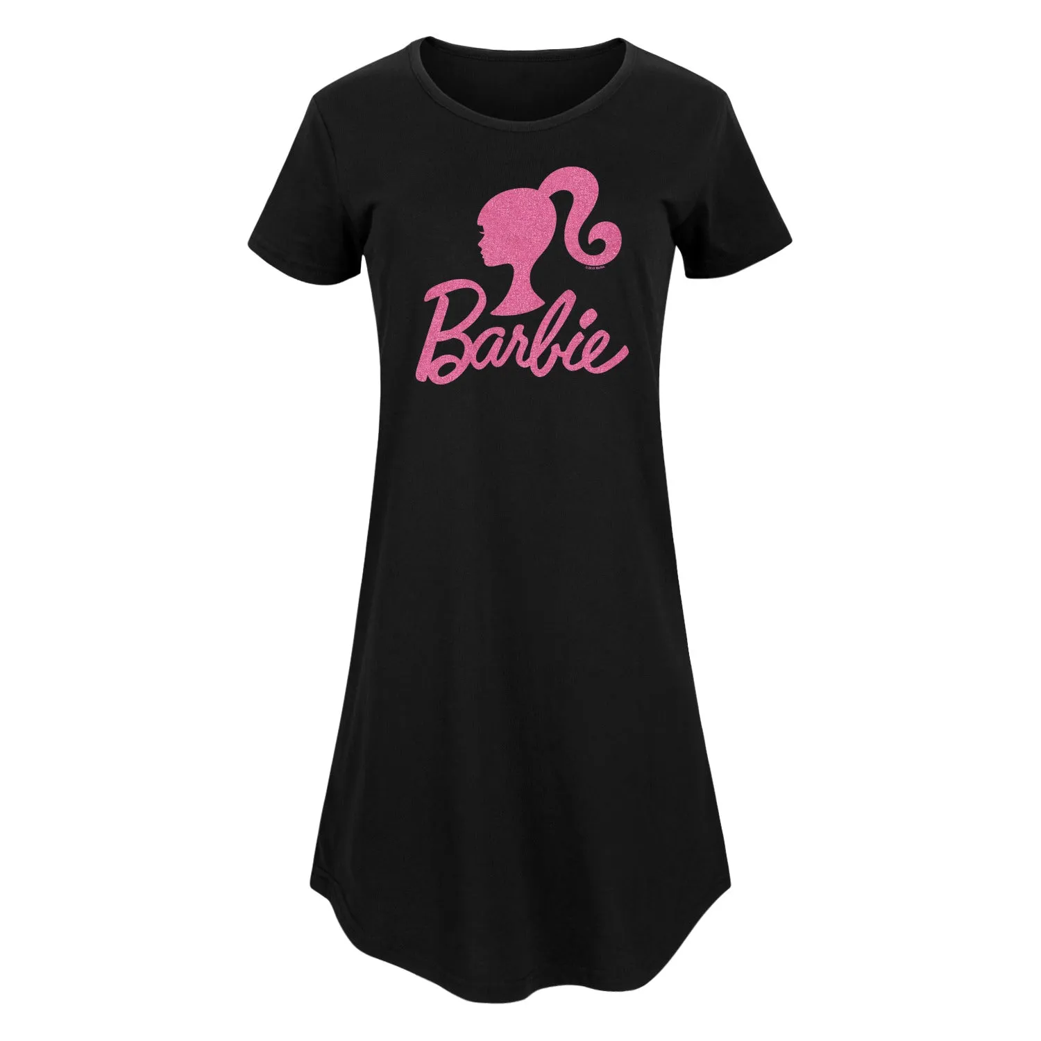 Barbie - Logo Pink Glitter - Women's Any Way Dress sold by Zulily