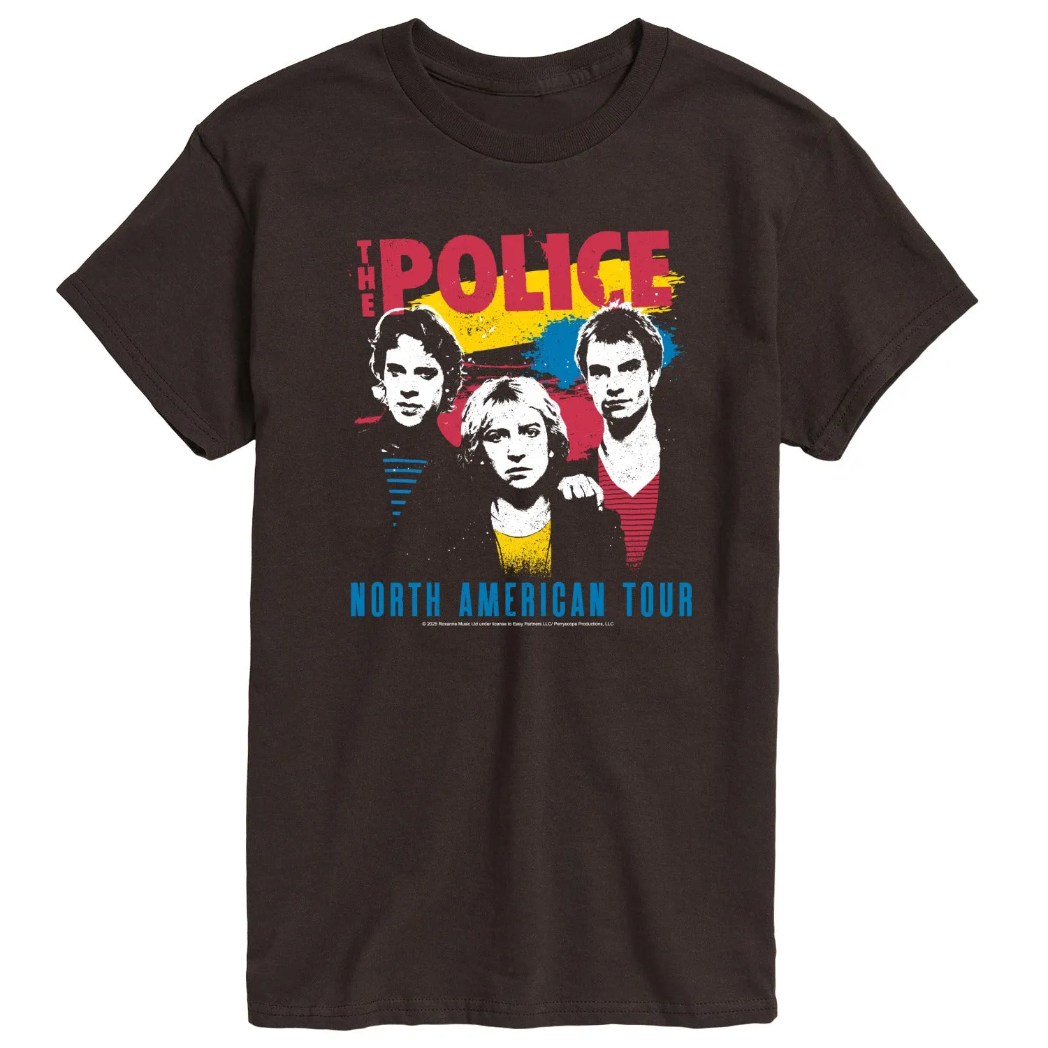 The Police - Police North American Tour - Men's Short Sleeve Graphic T-Shirt sold by Zulily product image thumbnail 2