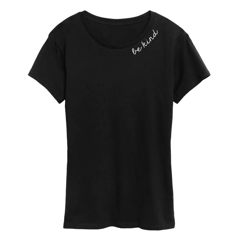 Instant Message - Be Kind - Women's Short Sleeve Graphic T-Shirt sold by Zulily